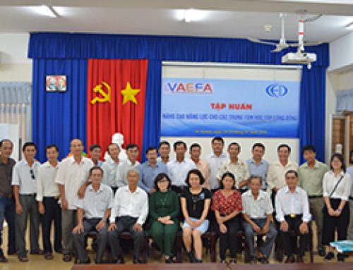 Báo cáo tập huấn nâng cao năng lực cho các trung tâm HTCĐ